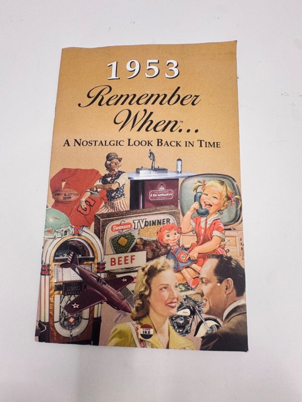 1953 Remember When Nostalgic Booklet Featuring Timeline Music Movies & Fun Facts